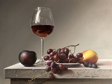 Print of Realism Still Life Paintings by Aibek Begalin