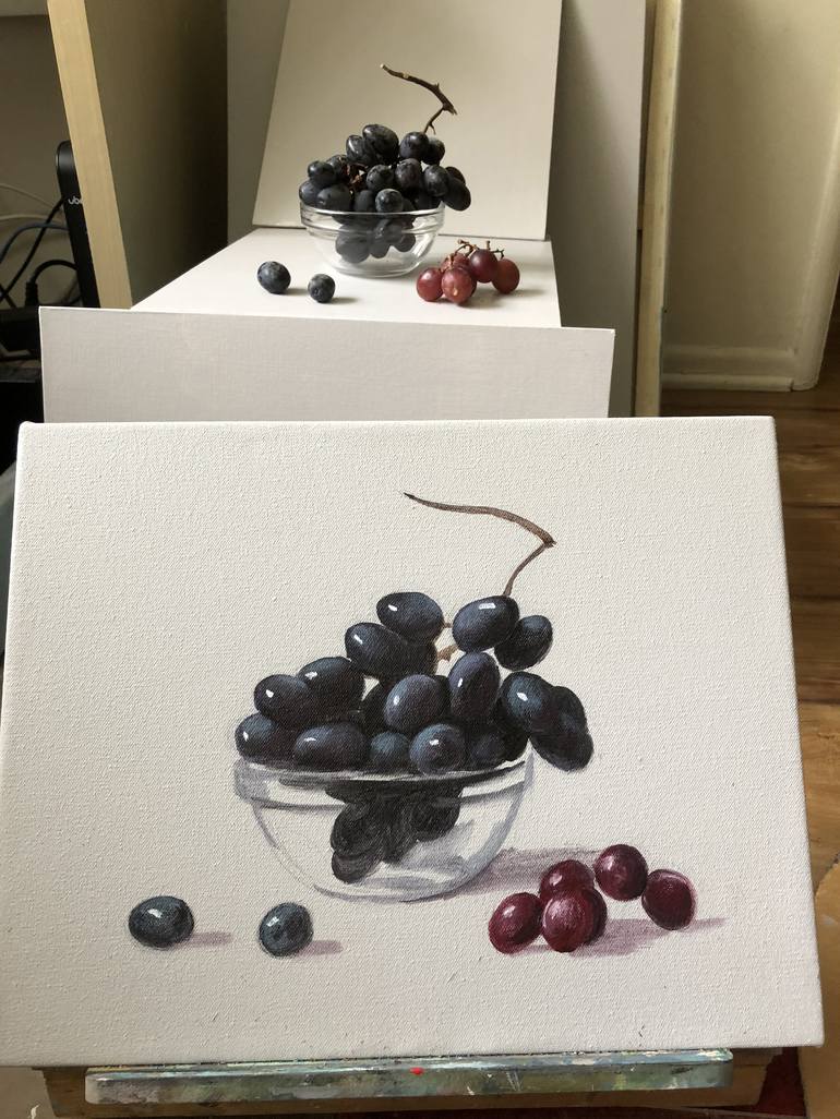 Original Still Life Painting by Aibek Begalin