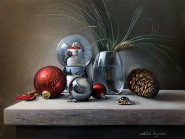 Print of Figurative Still Life Paintings by Aibek Begalin