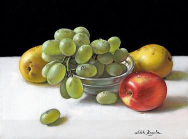 Print of Figurative Still Life Paintings by Aibek Begalin