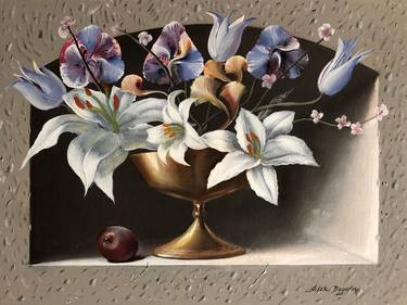 Print of Art Deco Still Life Paintings by Aibek Begalin