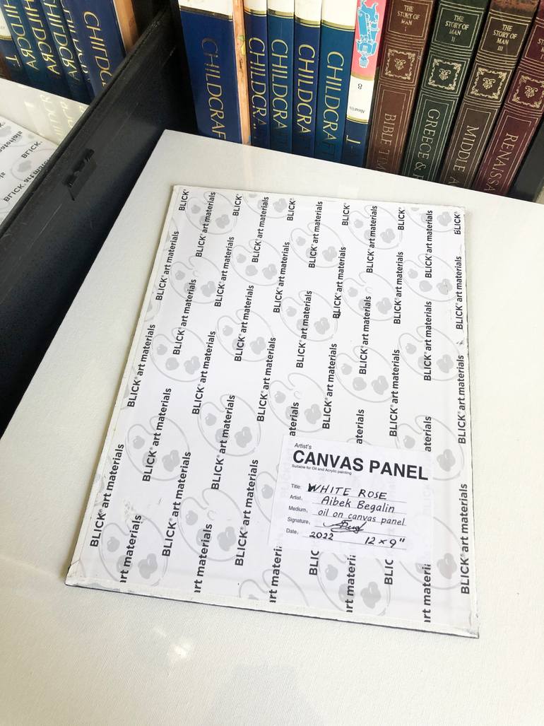 Original Realism Floral Painting by Aibek Begalin