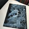 artwork in studio