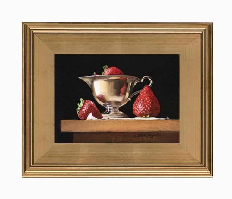 Original Realism Still Life Painting by Aibek Begalin