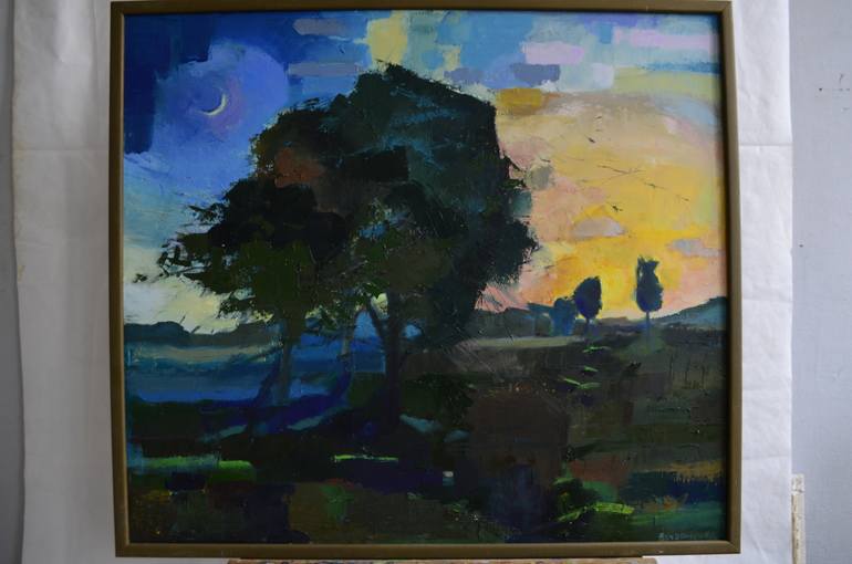 Original Other Landscape Painting by Hanna Zakharchenko