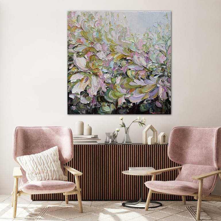 Original Contemporary Botanic Painting by Liliana Gigovic