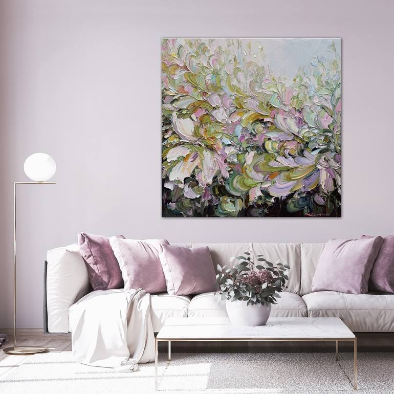 Original Contemporary Botanic Painting by Liliana Gigovic