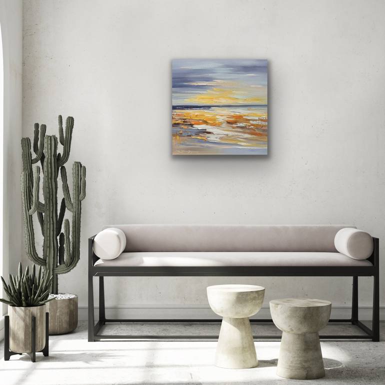 Original Contemporary Beach Painting by Liliana Gigovic