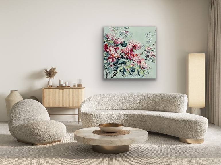 Original Contemporary Botanic Painting by Liliana Gigovic