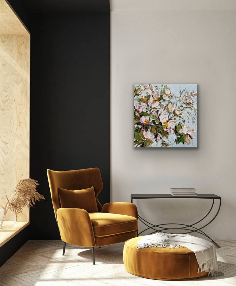 Original Contemporary Floral Painting by Liliana Gigovic