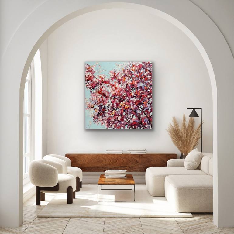 Original Contemporary Floral Painting by Liliana Gigovic