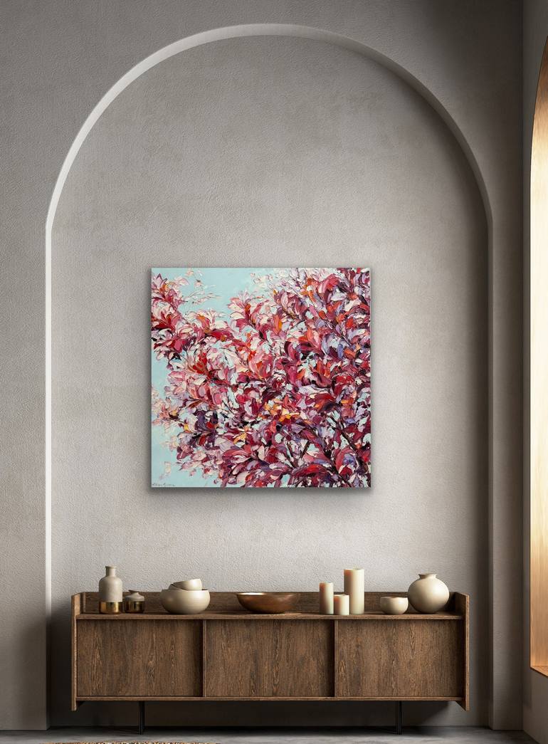 Original Contemporary Floral Painting by Liliana Gigovic