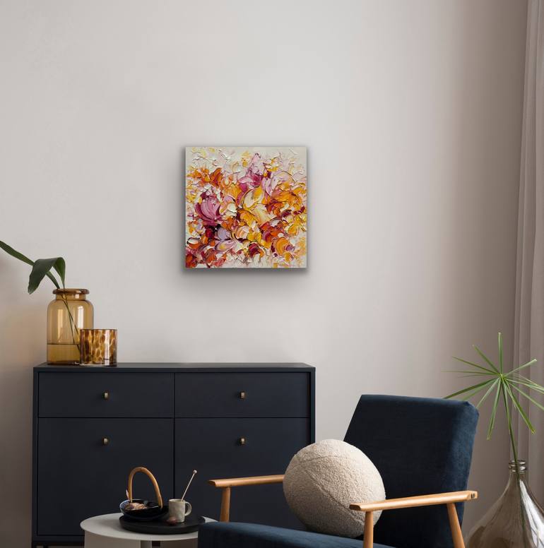 Original Contemporary Floral Painting by Liliana Gigovic