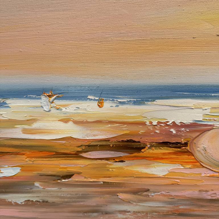Original Contemporary Beach Painting by Liliana Gigovic