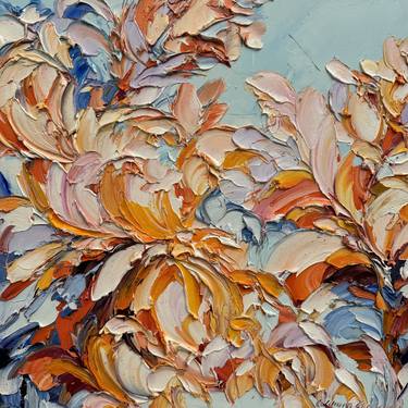 Original Contemporary Floral Painting by Liliana Gigovic