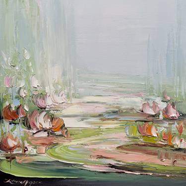 Original Impressionism Botanic Paintings by Liliana Gigovic