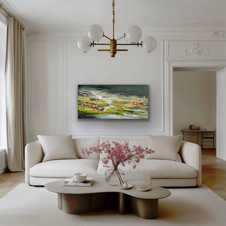 Original Impressionism Botanic Painting by Liliana Gigovic