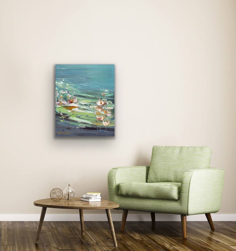 Original Contemporary Botanic Painting by Liliana Gigovic