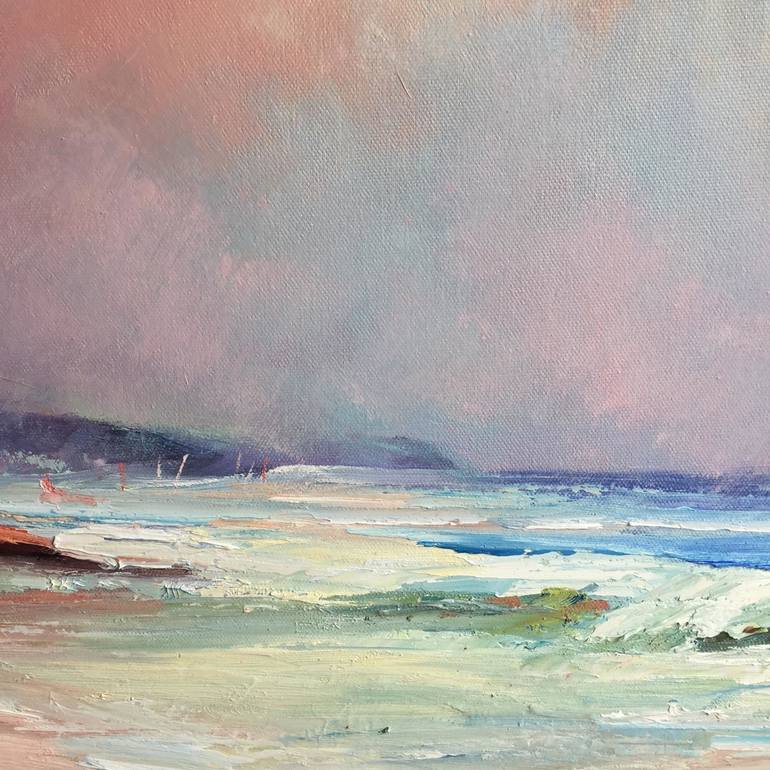 Original Seascape Painting by Liliana Gigovic