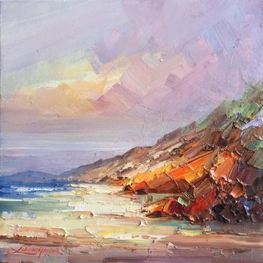 Original Impressionism Seascape Paintings by Liliana Gigovic