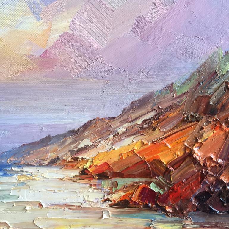 Original Seascape Painting by Liliana Gigovic