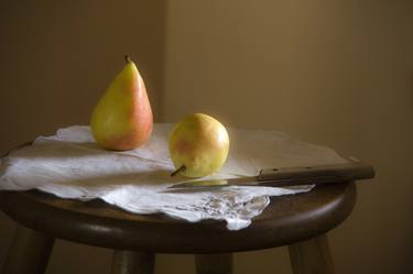 Still life with pears.Vintage style - Limited Edition 1 of 10 thumb