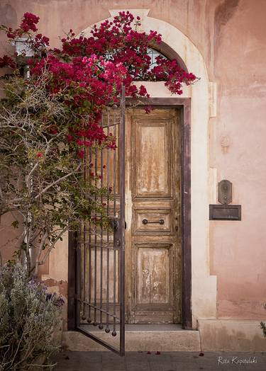 Door and Bougainvillea  - Limited Edition of 25 thumb