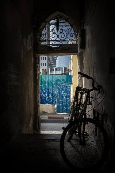 Bike in the old house entrance - Limited Edition of 10 thumb