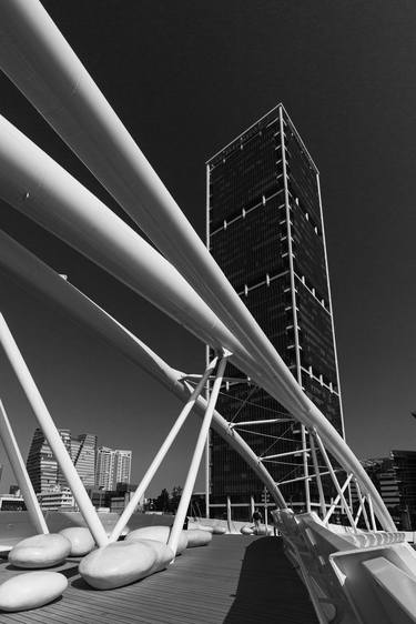 Modern Architecture-Bridge in city Center num 2 - Limited Edition of 10 thumb