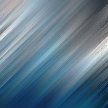Abstract diagonal composition in blue 172116 - Limited Edition of 10 thumb