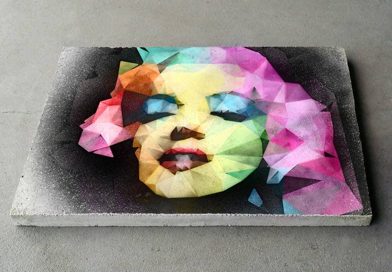 Original Expressionism Pop Culture/Celebrity Painting by Vart Studio