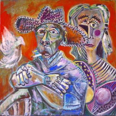 Saatchi Art Artist Andrew Osta; Paintings, “Picasso and Muse” #art