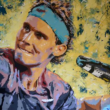 Print of Sport Paintings by Maria Fraschini