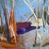 Deep Pools, Blue on Blue by Alexandra Plim