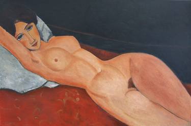 Original Nude Painting by james healless