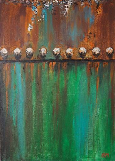 Original Contemporary Patterns Paintings by Gabriele Mueller