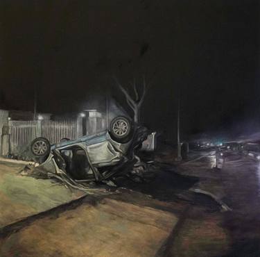 Original Car Paintings by Catalin Tavala