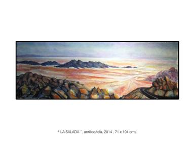 Original Expressionism Landscape Painting by Carlos De La Torre