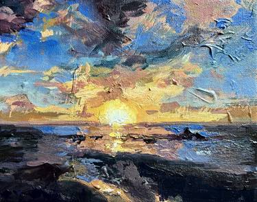 Original Expressionism Seascape Paintings by Jennifer Swoyer