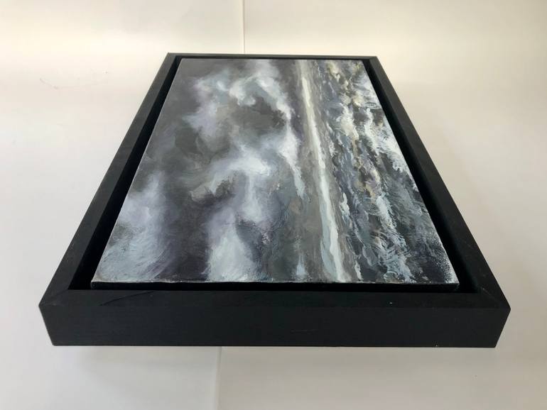Original Modernism Seascape Painting by Jennifer Swoyer