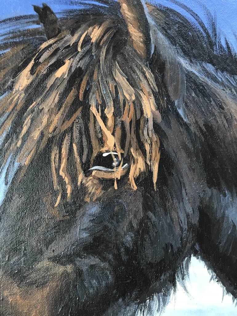 Original Fine Art Horse Painting by Jennifer Swoyer