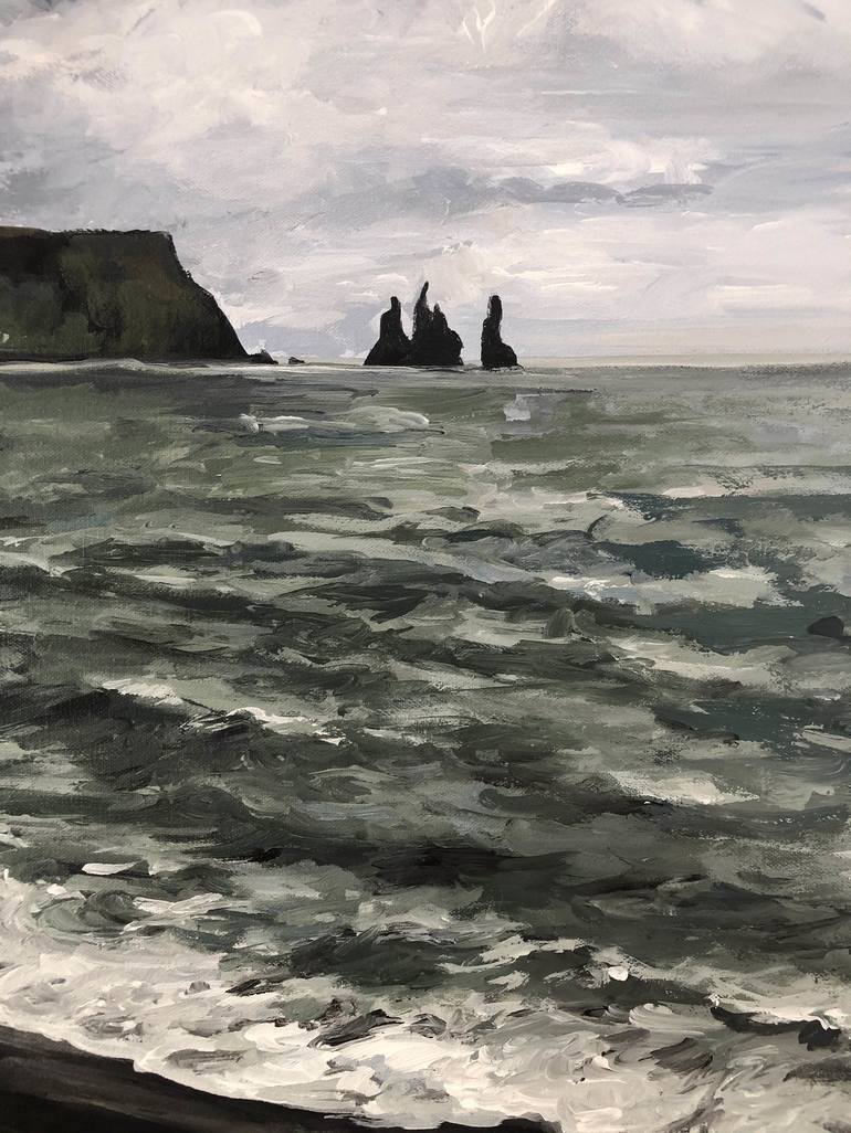 Original Fine Art Beach Painting by Jennifer Swoyer