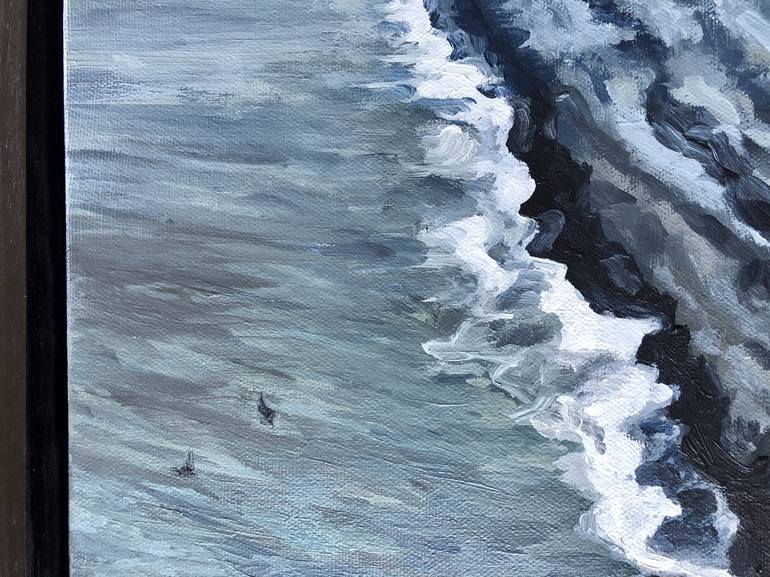 Original Fine Art Seascape Painting by Jennifer Swoyer