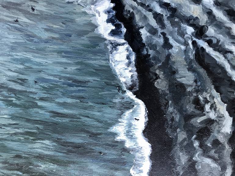 Original Fine Art Seascape Painting by Jennifer Swoyer