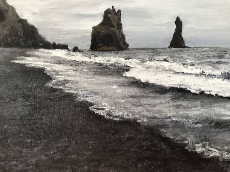 Original Beach Painting by Jennifer Swoyer