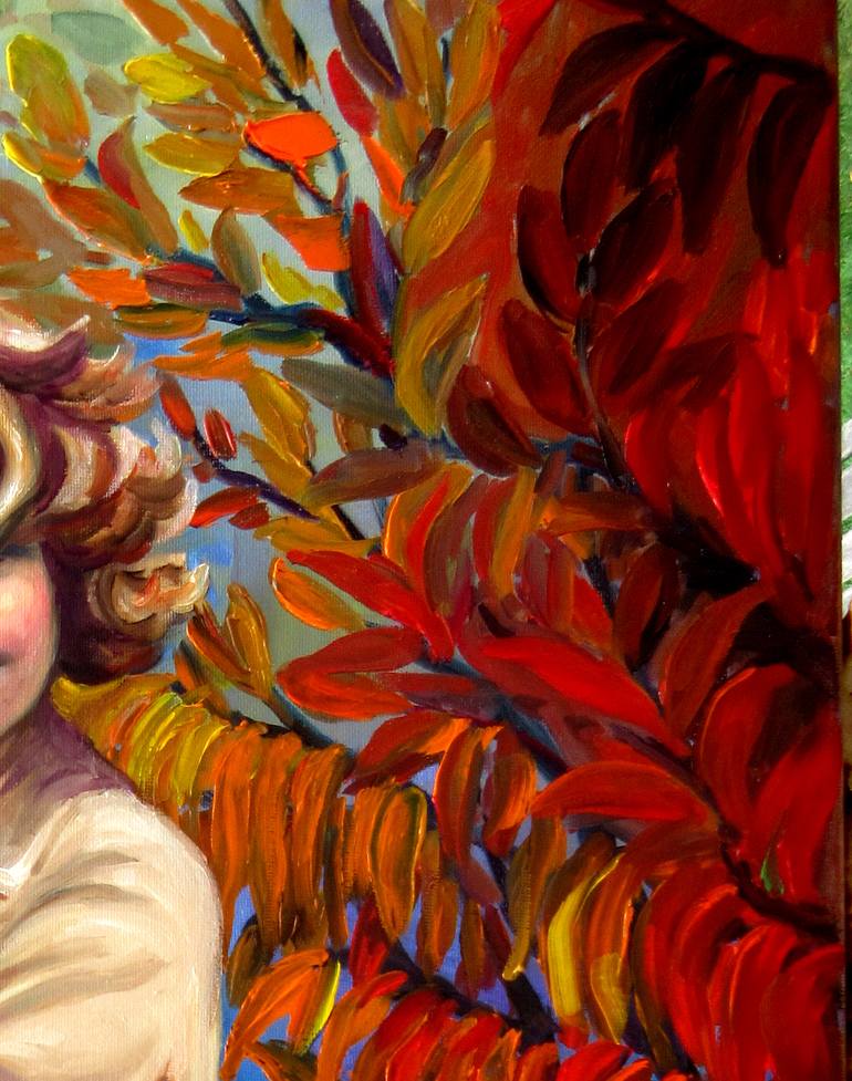 Original Portraiture People Painting by Nadia Bykova
