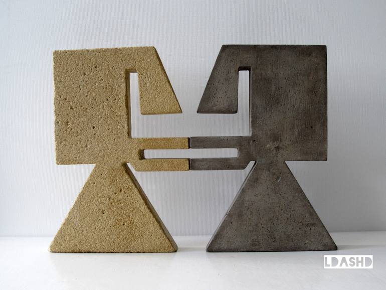 Original Modernism Abstract Sculpture by Ldashd 