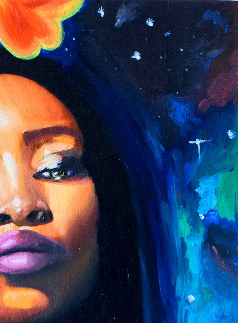 Original Figurative Women Painting by Julie Morin