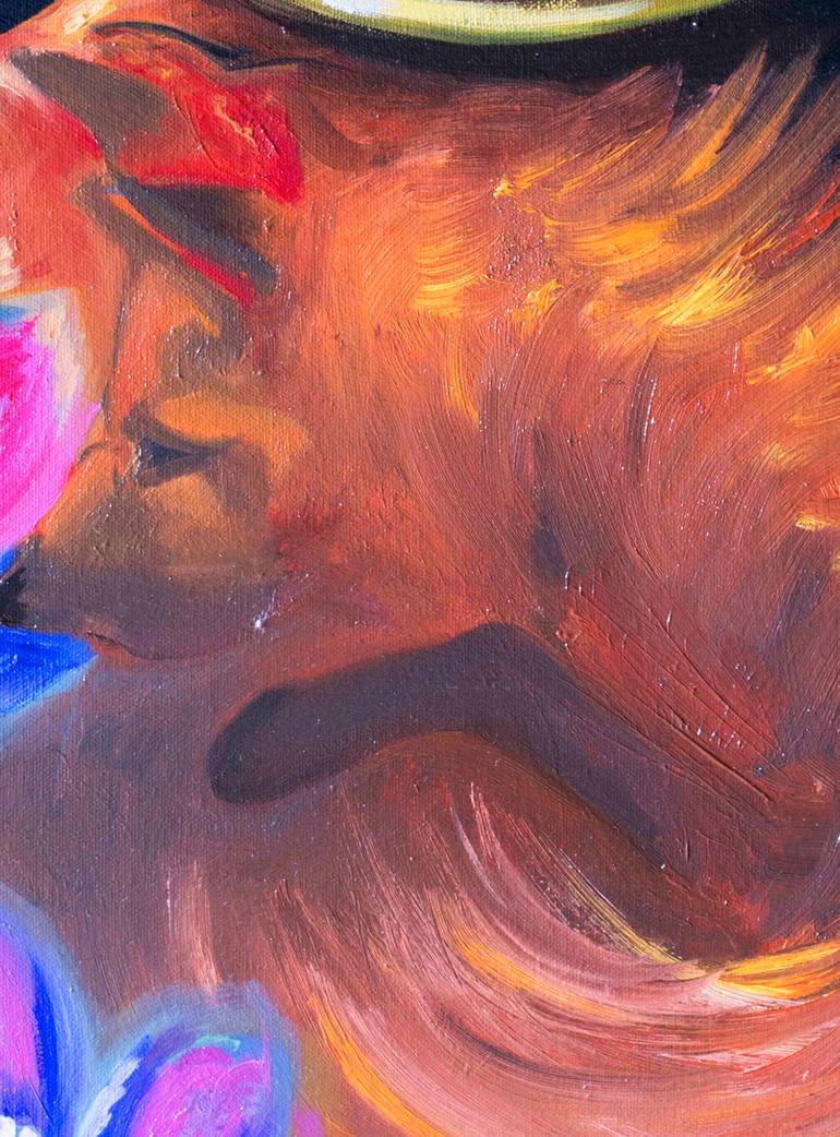 Original Figurative Women Painting by Julie Morin