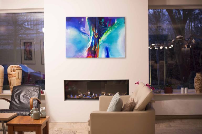 Original Abstract Painting by Julie Morin